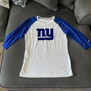 Nike New York Giants Baseball Style Shirt